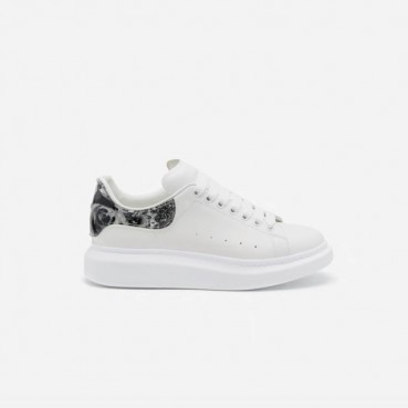알렉산더 맥퀸 남성 화이트 스니커즈 - Alexander McQueen Mens White Sneaker 