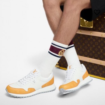 루이비통 남성 런 어웨이 스니커즈 - Louis vuitton Mens Run Away Sneaker 