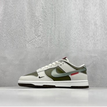 나이키 남/녀 카키 스니커즈 - Nike SB Dunk Low Unisex Sneaker 