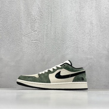 나이키 x 노스페이스 남/녀 로우 스니커즈 - Nike Air Jordan 1 Low x The North Face Unisex Sneaker 