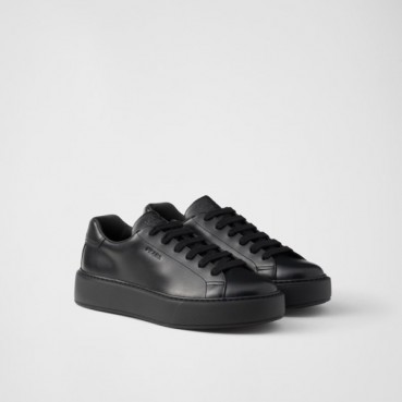 프라다 남성 블랙 스니커즈 - Prada Mens Black Sneakers 