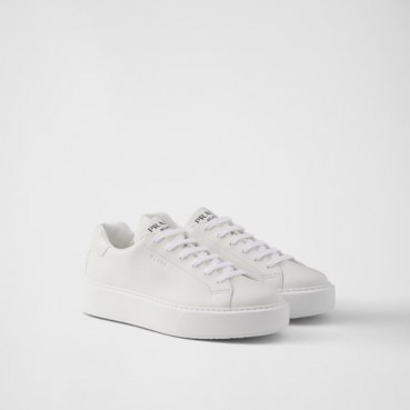 프라다 남성 화이트 스니커즈 - Prada Mens White Sneakers 
