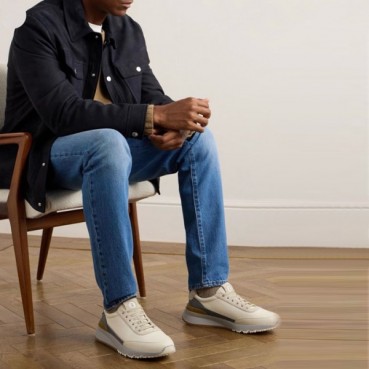 브루넬로쿠치넬리 남성 레더 스니커즈 - Brunello Cucinelli Mens Sneakers 