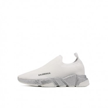 발렌시아가 남/녀 로우탑 스니커즈 - Balenciaga Unisex White Sneakers 