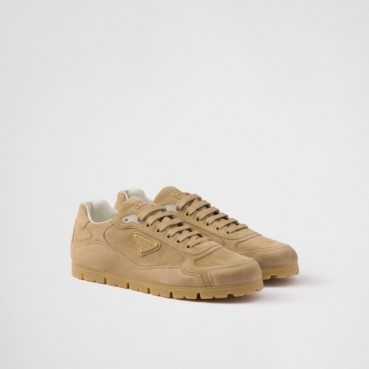 프라다 남성 베이지 스니커즈 - Prada Mens Beige Sneakers 
