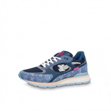 루이비통 남성 런 어웨이 스니커즈 - Louis vuitton Mens Run A Way Sneaker 