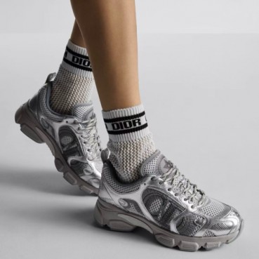 디올 여성 실버 스니커즈 - Dior Womens Silver Sneakers 