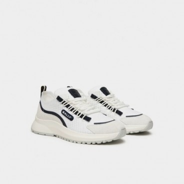 발리 남성 화이트 스니커즈 - Bally Mens Outline Sneakers 