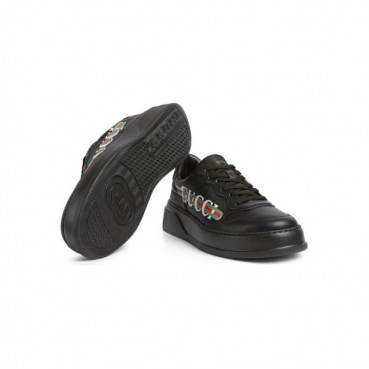 구찌 남성 블랙 스니커즈 - Gucci Mens Black Sneakers 