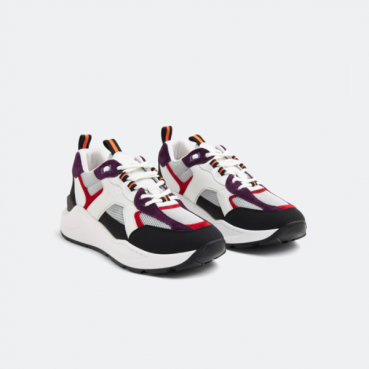 버버리 남/녀 로우탑 스니커즈 - Burberry Unisex White Sneakers 