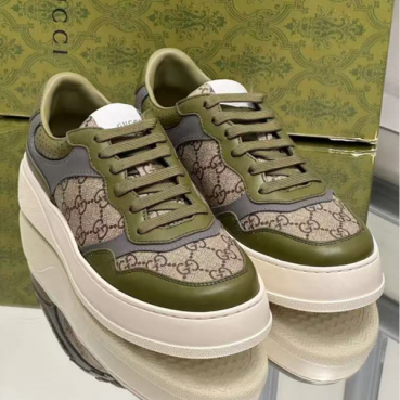 구찌 남성 그린 스니커즈 - Gucci Mens Brown Sneakers 