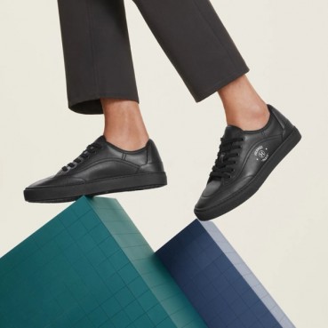 에르메스 남/녀 블랙 스니커즈 - Hermes Unisex Paris Sneakers 
