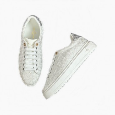 루이비통 남/녀 타임 아웃 스니커즈 - Louis vuitton Unisex Time Out Sneakers 