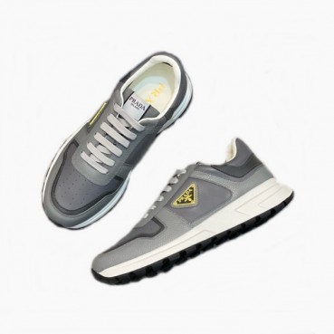 프라다 남성 그레이 스니커즈 - Prada Mens Gray Sneakers 