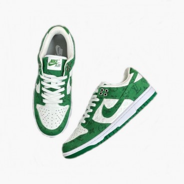루이비통 남성 그린 스니커즈 - Louis vuitton Mens Green Sneakers 