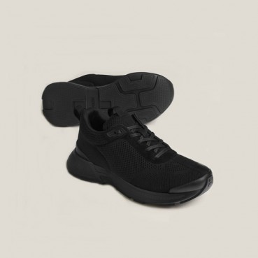 에르메스 남성 블랙 스니커즈 - Hermes Mens Heros Sneakers 