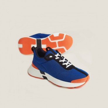 에르메스 남성 블루 스니커즈 - Hermes Mens Heros Sneakers 