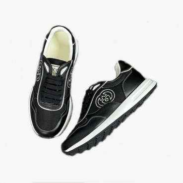 구찌 남성 블랙 스니커즈 - Gucci Mens Black Sneakers 