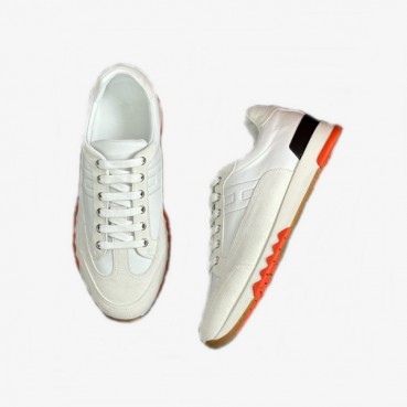 에르메스 남성 화이트 스니커즈 - Hermes Mens White Sneakers 