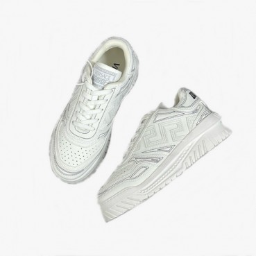 베르사체 남성 화이트 스니커즈 - Versace Mens White Sneakers 