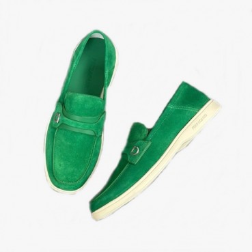 페라가모 남성 그린 스니커즈 - Ferragamo Mens Green Sneakers 