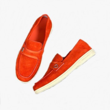 페라가모 남성 오렌지 스니커즈 - Ferragamo Mens Orange Sneakers 
