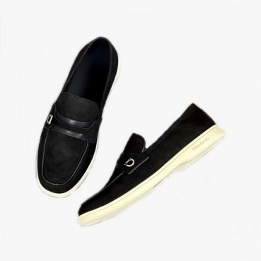 페라가모 남성 블랙 스니커즈 - Ferragamo Mens Black Sneakers 