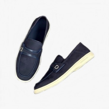 페라가모 남성 네이비 스니커즈 - Ferragamo Mens Navy Sneakers 