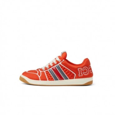 구찌 남성 오렌지 스니커즈 - Gucci Mens Screener Sneakers 