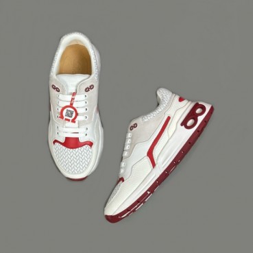 페라가모 남성 레드 스니커즈 - Ferragamo Mens Red Sneakers 