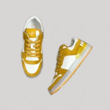지미츄 남성 옐로우 스니커즈 - Jimmy Choo Mens Yellow Sneakers 