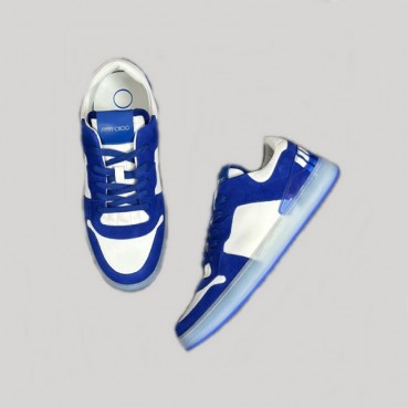지미츄 남성 블루 스니커즈 - Jimmy Choo Mens Blue Sneakers 