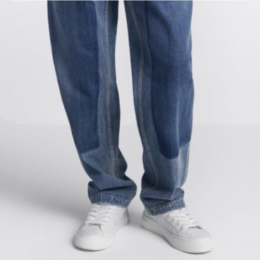 디올 남성 오블리크 화이트 스니커즈 - Dior Mens Oblique Sneakers 
