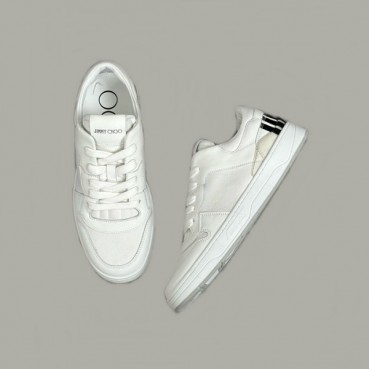 지미츄 남성 화이트 스니커즈 - Jimmy Choo Mens White Sneakers 