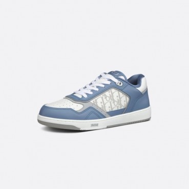 디올 남/녀 블루 로우탑 스니커즈 - Dior Unisex Blue Sneakers 