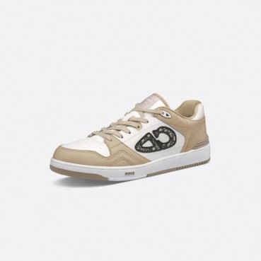디올 남/녀 베이지 로우탑 스니커즈 - Dior Unisex Beige Sneakers 