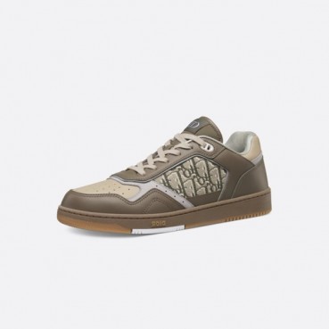 디올 남/녀 카키 로우탑 스니커즈 - Dior Unisex Khaki Sneakers 