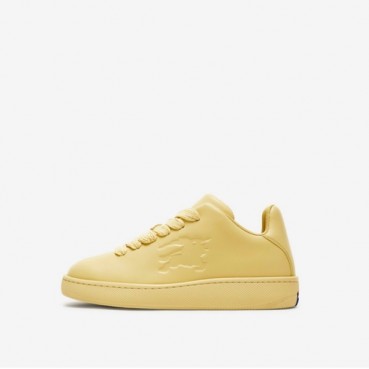 버버리 남/녀 옐로우 스니커즈 - Burberry Unisex Yellow Sneakers 