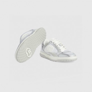 매장판 구찌 남/녀 실버 스니커즈 - Gucci Unisex Silver Sneakers 