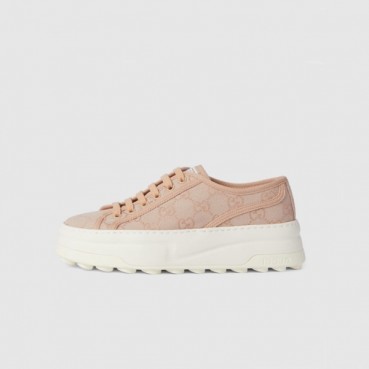 매장판 구찌 여성 핑크 스니커즈 - Gucci Womens Pink Sneakers 