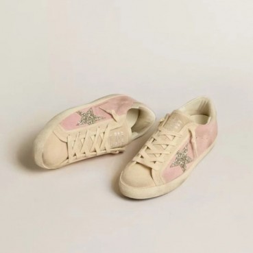골든구스 여성 핑크 스니커즈 - Golden Goose Womens Ballstar Sneakers 