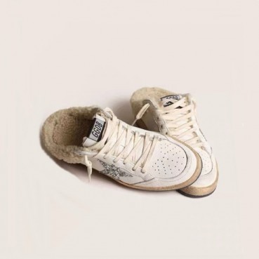 골든구스 여성 화이트 스타 스니커즈 - Golden Goose Womens Ballstar Sneakers 