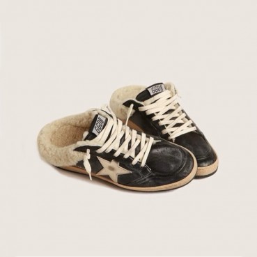 골든구스 여성 블랙 스타 스니커즈 - Golden Goose Womens Ballstar Sneakers 