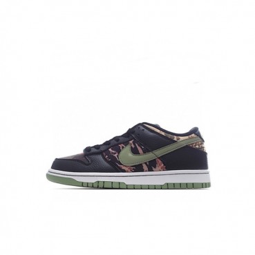 나이키 남/녀 블랙 스니커즈 - Nike SB Dunk Low Unisex Sneakers 