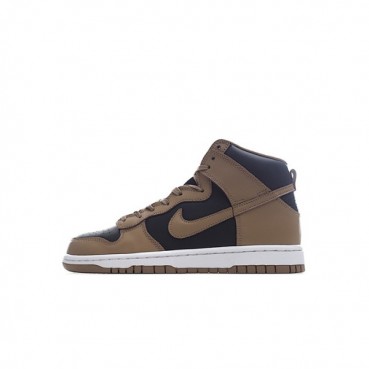 나이키 남성 브라운 하이탑 스니커즈 - Nike Dunk High Mens Sneakers 