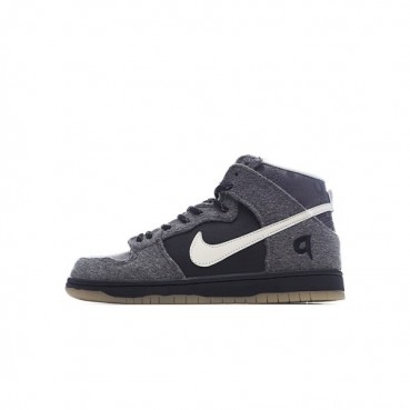 나이키 남성 그레이 하이탑 스니커즈 - Nike SB Dunk High Mens Sneakers 