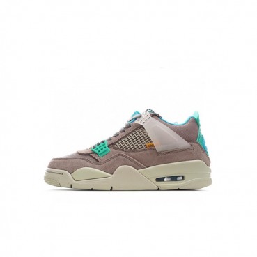 나이키 남/녀 베이지 하이탑 스니커즈 - Nike Air Jordan 4 Unisex Sneakers 