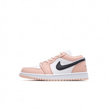 나이키 남/녀 핑크 스니커즈 - Nike Air Jordan 1 Low Unisex Sneakers 