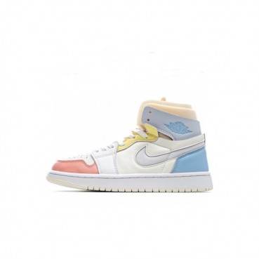 나이키 남/녀 블루 하이탑 스니커즈 - Nike Air Jordan 1 Mid Unisex Sneakers 