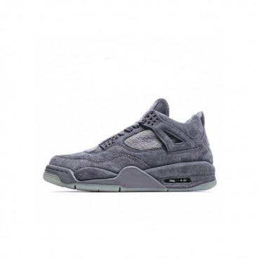 나이키 남성 그레이 하이탑 스니커즈 - Nike Air Jordan 4 Retro Mens Sneakers 